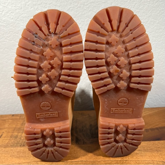 TIMBERLAND Men’s PREMIUM 6-INCH WATERPROOF BOOTS Wheat Nubuck  12909 Size 6 - Picture 5 of 8